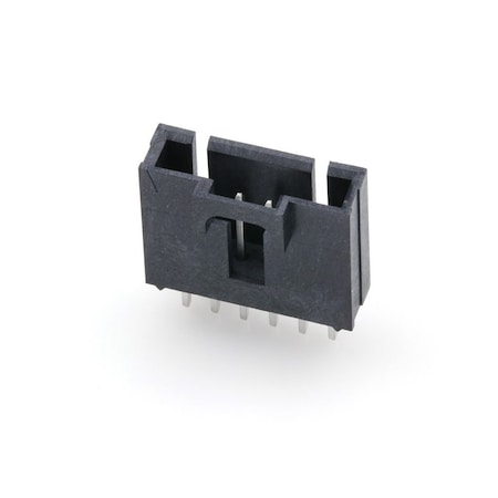 Molex 2.54Mm Pitch Sl Header, Single Row, Vertical, Lcp, Shrouded, Through Hole 1719710006